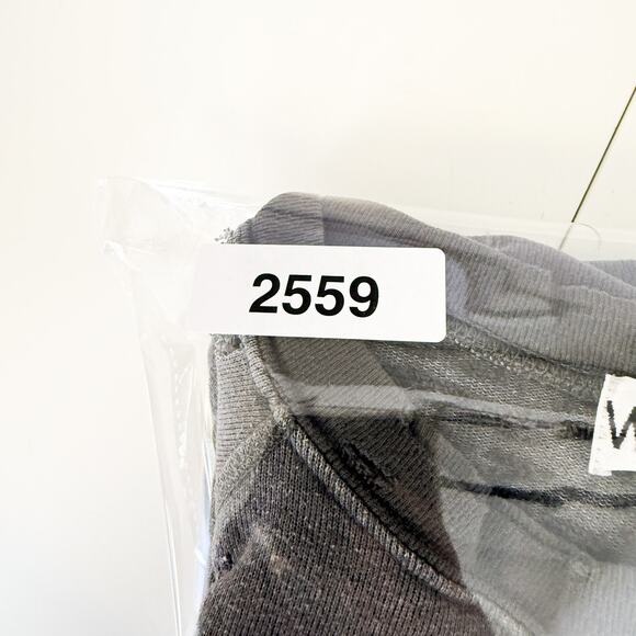 Wildfox Island Addict Distressed Sweatshirt Gray - M - Picture 10 of 10